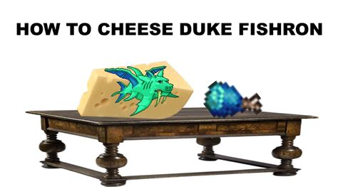 how to cheese duke fishron.